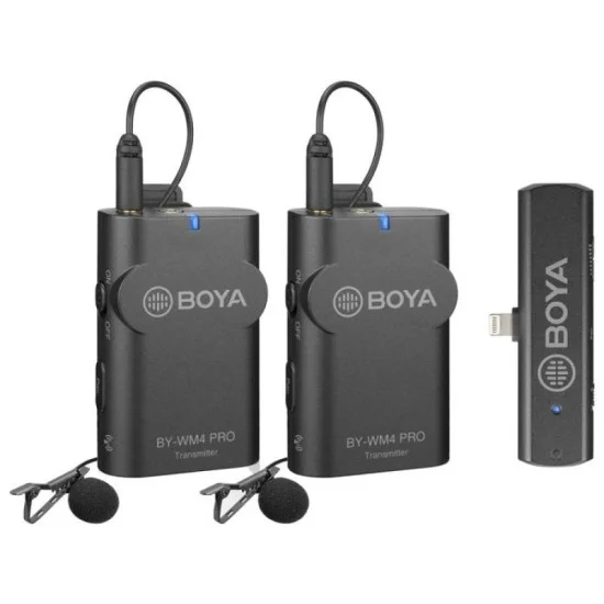 Boya WM4 Pro-K4 Wireless Mic - Black